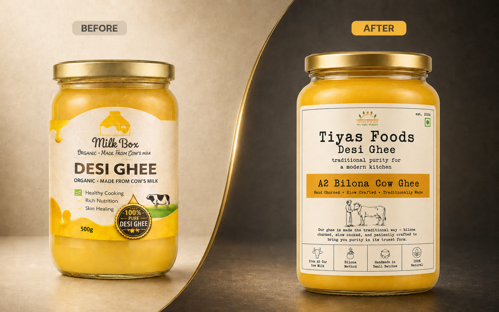 Brand identity work by watNidea