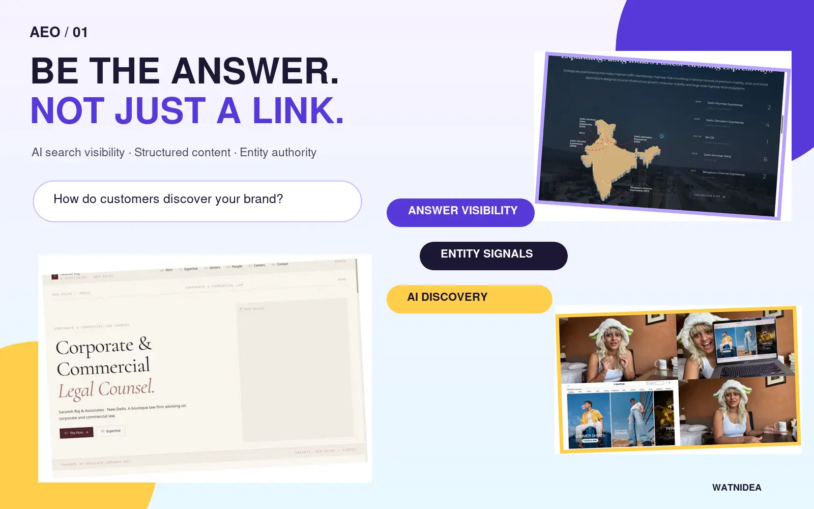 AEO content and modern search readiness showcase